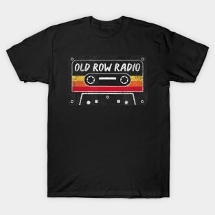 Old Row Radio Cassette T-Shirt